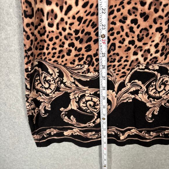 Soma Nightgown Sleep Shirt Womens Medium Animal Leopard Cotton Modal Soft‎ Thin - Picture 7 of 11
